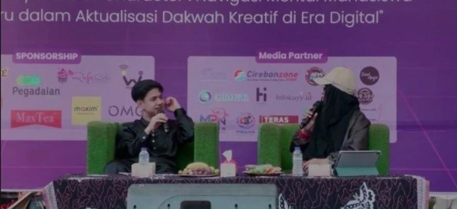 sesi pemaparan materi oleh Syakir Daulay